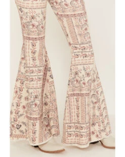 Shyanne Women's High Rise Paisley Americana Print Flare Jeans -Ariat || Wrangler || FREE PEOPLE Sales Store 2000383713 900 P2