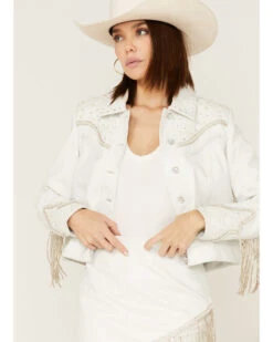 Boot Barn X Double D Women's Exclusive Rhinestone & Fringe Bridal Jacket -Ariat || Wrangler || FREE PEOPLE Sales Store 2000384335 100 P2