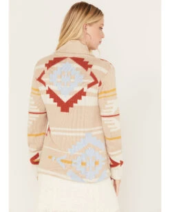 Pendleton Women's Multicolored Print Taos Graphic Cardigan -Ariat || Wrangler || FREE PEOPLE Sales Store 2000384696 110 P4