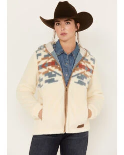 Pendleton Women's Berber Hoodie -Ariat || Wrangler || FREE PEOPLE Sales Store 2000384821 101 P1