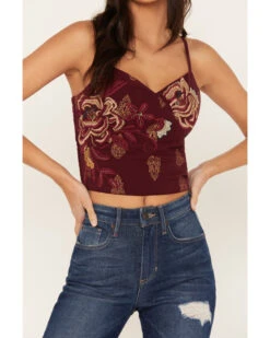 Idyllwind Women's Jessamine Embroidered Smocked Back Crop Top -Ariat || Wrangler || FREE PEOPLE Sales Store 2000386122 642 P3