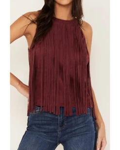 Ariat || Wrangler || FREE PEOPLE Sales Store 29 Idyllwind Women's Madie Faux Suede Fringe Tank