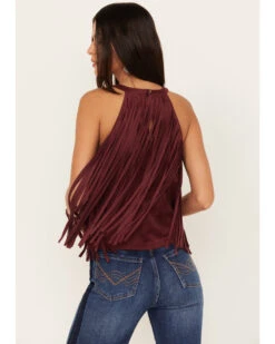 Idyllwind Women's Madie Faux Suede Fringe Tank 6 Idyllwind Women's Madie Faux Suede Fringe Tank -Ariat || Wrangler || FREE PEOPLE Sales Store 2000386132 642 P4