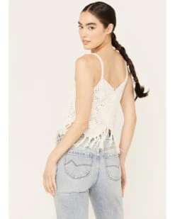 Shyanne Women's Crochet Fringe Tank -Ariat || Wrangler || FREE PEOPLE Sales Store 2000386163 100 P4