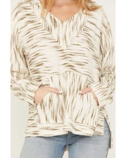 Cleo + Wolf Women's Space-Dye Baja Hoodie -Ariat || Wrangler || FREE PEOPLE Sales Store 2000386288 110 P3