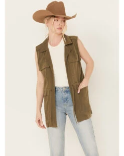 Cleo + Wolf Women's Utility Vest -Ariat || Wrangler || FREE PEOPLE Sales Store 2000386291 343 P2