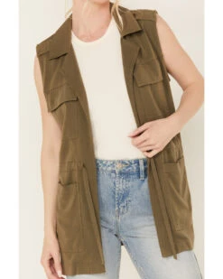 Cleo + Wolf Women's Utility Vest -Ariat || Wrangler || FREE PEOPLE Sales Store 2000386291 343 P4