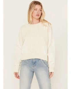 Cleo + Wolf Women's Lightweight Fleece Knit Sweater -Ariat || Wrangler || FREE PEOPLE Sales Store 2000386446 110 P1