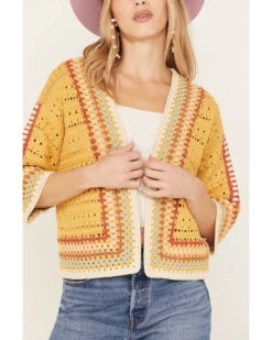 Driftwood Women's Caroline Crochet Cardigan -Ariat || Wrangler || FREE PEOPLE Sales Store 2000387006 700 P3