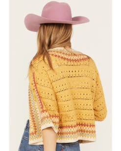 Driftwood Women's Caroline Crochet Cardigan -Ariat || Wrangler || FREE PEOPLE Sales Store 2000387006 700 P4