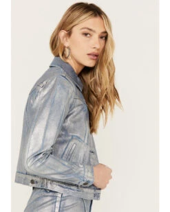 Idyllwind Women's Goldfinch Denim Foiled Jacket -Ariat || Wrangler || FREE PEOPLE Sales Store 2000387058 413 P3