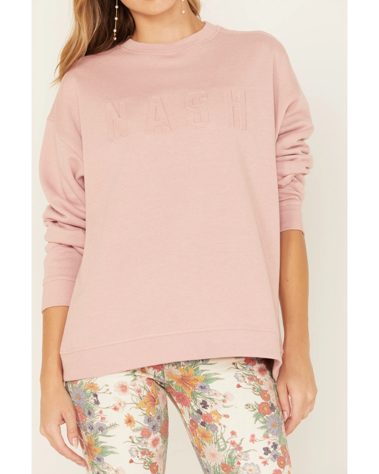 The NASH Collection Women's 3D Logo Sweatshirt 3 The NASH Collection Women's 3D Logo Sweatshirt - Image 3