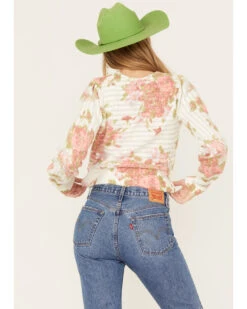 Free People Women's Bed Of Roses Sweater 6 Free People Women's Bed Of Roses Sweater -Ariat || Wrangler || FREE PEOPLE Sales Store 2000388077 103 P4