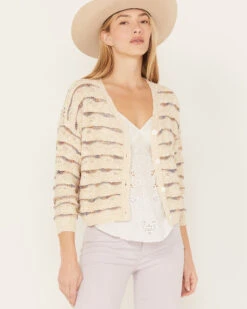 Molly Bracken Women's Striped Button Down Cardigan -Ariat || Wrangler || FREE PEOPLE Sales Store 2000388360 110 P2