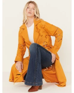 Free People Women's Susanna Duster 7 Free People Women's Susanna Duster -Ariat || Wrangler || FREE PEOPLE Sales Store 2000390285 281 P1