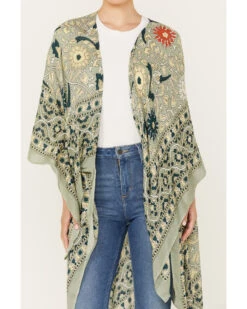 Free People Women's Magic Dance Kimono -Ariat || Wrangler || FREE PEOPLE Sales Store 2000392246 343 P3
