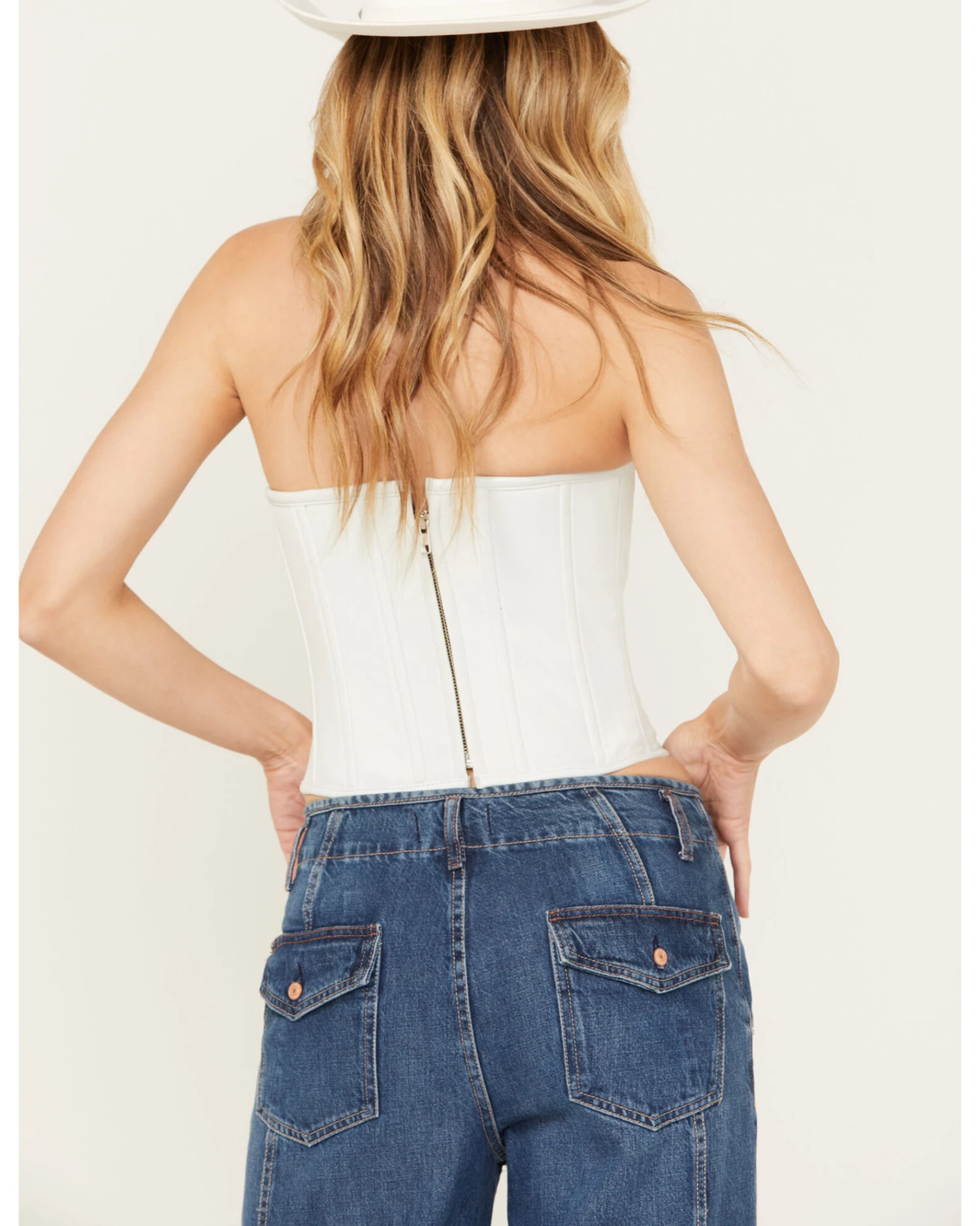 Boot Barn X Understated Leather Women's Louise Leather Bustier 1 Boot Barn X Understated Leather Women's Louise Leather Bustier